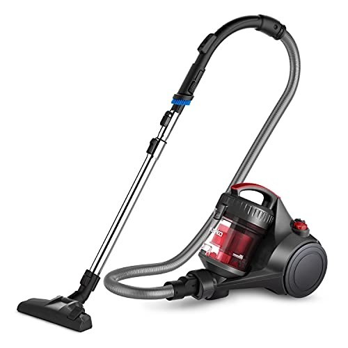 Canister Vacuum Cleaner Lightweight Bagless 2 5 Liter 960W Carpet Hard Floor