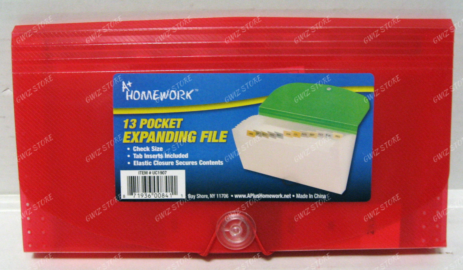 Coupon Organizer Holder Expanding File 13 Pocket Wallet Organizer Purse Carrier