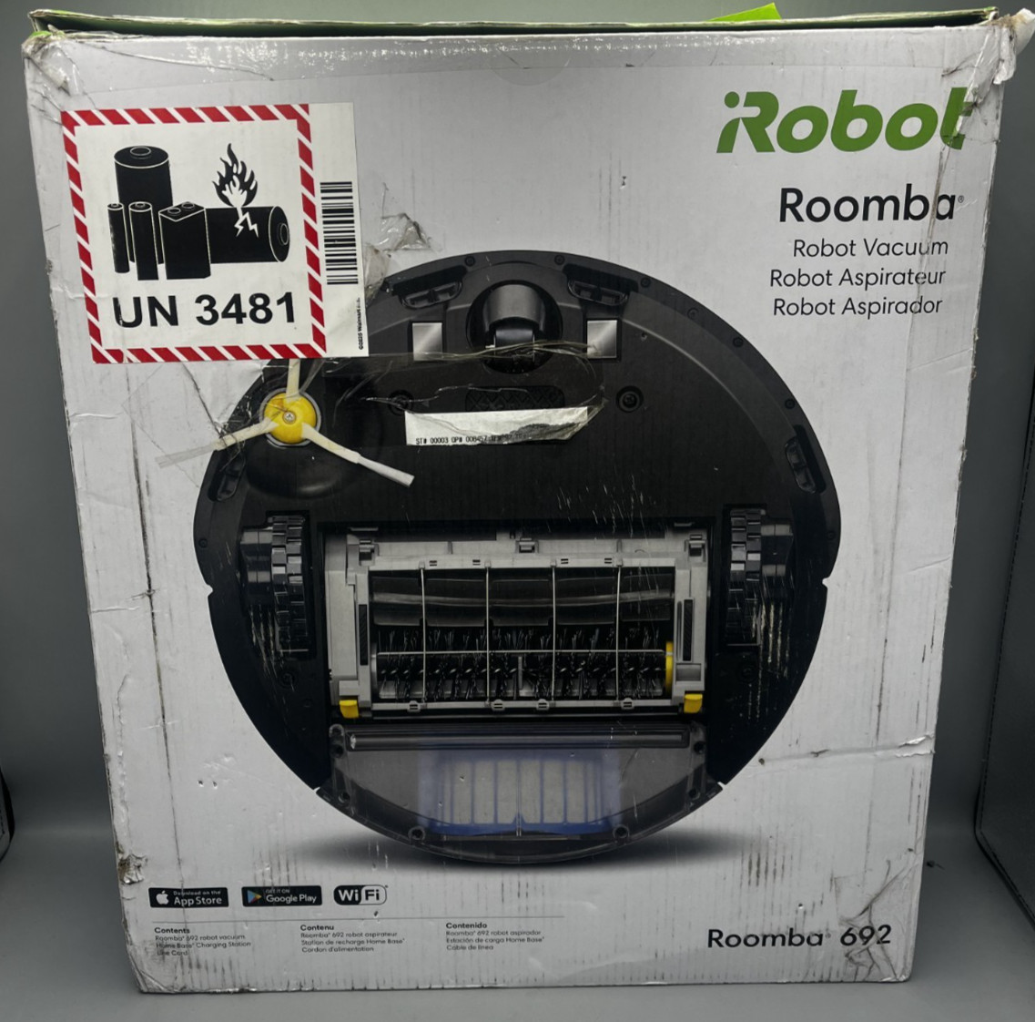 IRobot Roomba 692 Robot Vacuum Wi-Fi Connectivity Works w/. Alexa USED