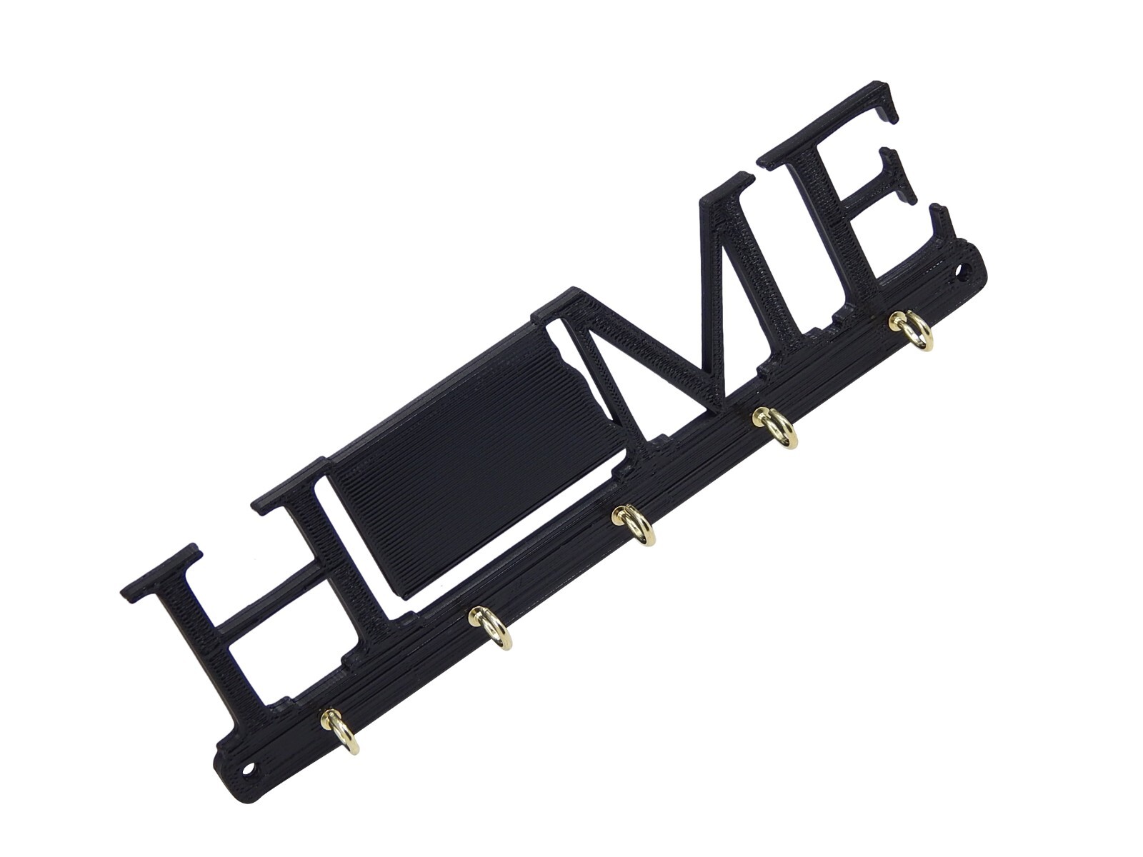 North Dakota Home State Shape Key Holder Hanger Rack Housewarming Wall Gift