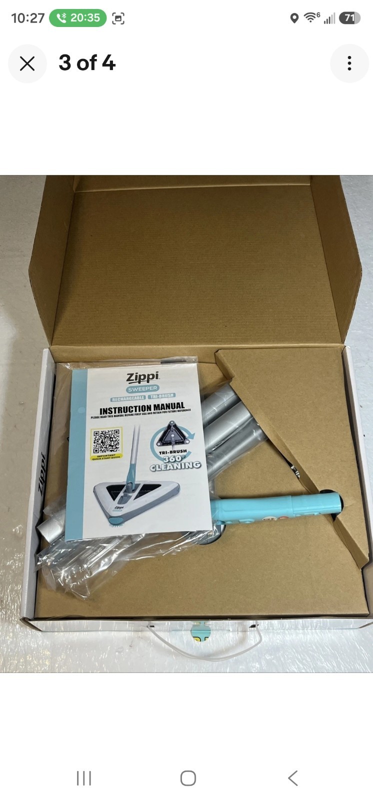 Zippi Sweeper Pro Lightweight Triangular