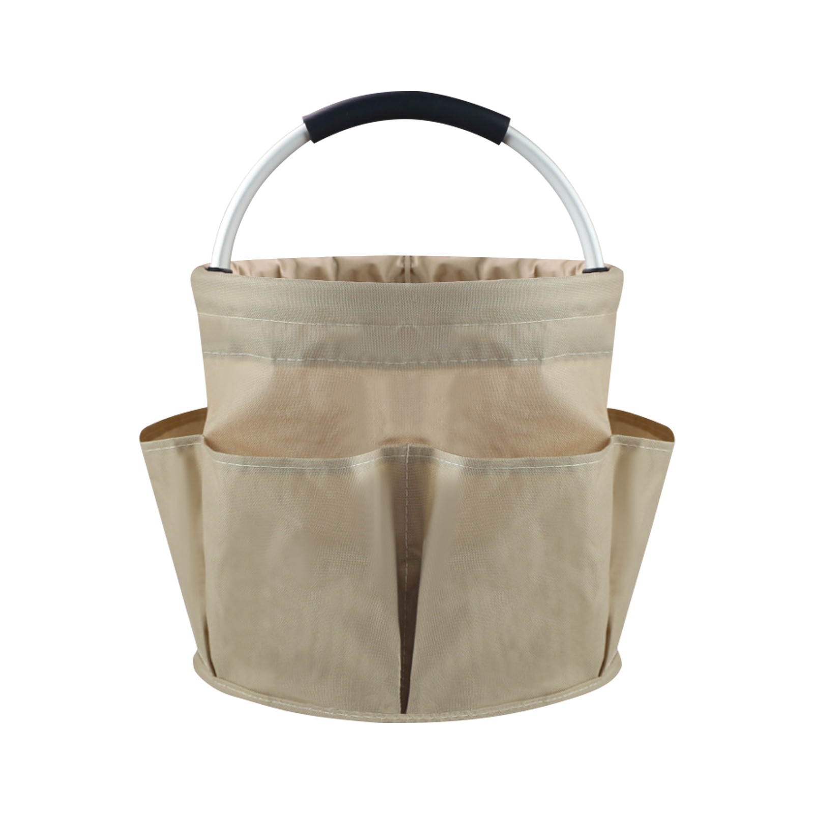 Foldable Cleaning Caddy Beach Basket Multifunctional Storage Basket for Camping