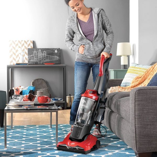 DIRT DEVIL ENDURA EXPRESS BAGLESS COMPACT UPRIGHT VACUUM CLEANER UD70171 RED