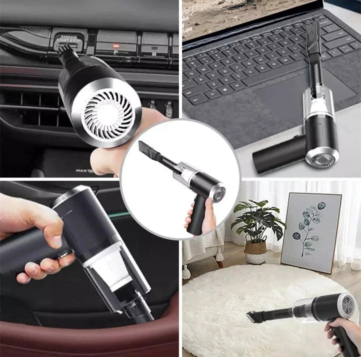 60W Cordless Handheld Vacuum Cleaner Small Mini Portable Car Auto Home Wireless