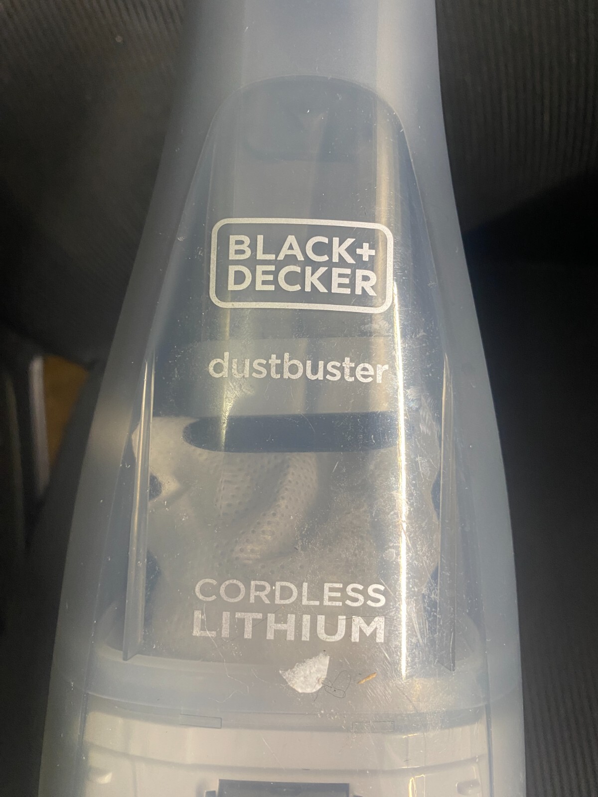 BLACK+DECKER Dust-buster QuickClean Cordless Handheld Vacuum No Charger