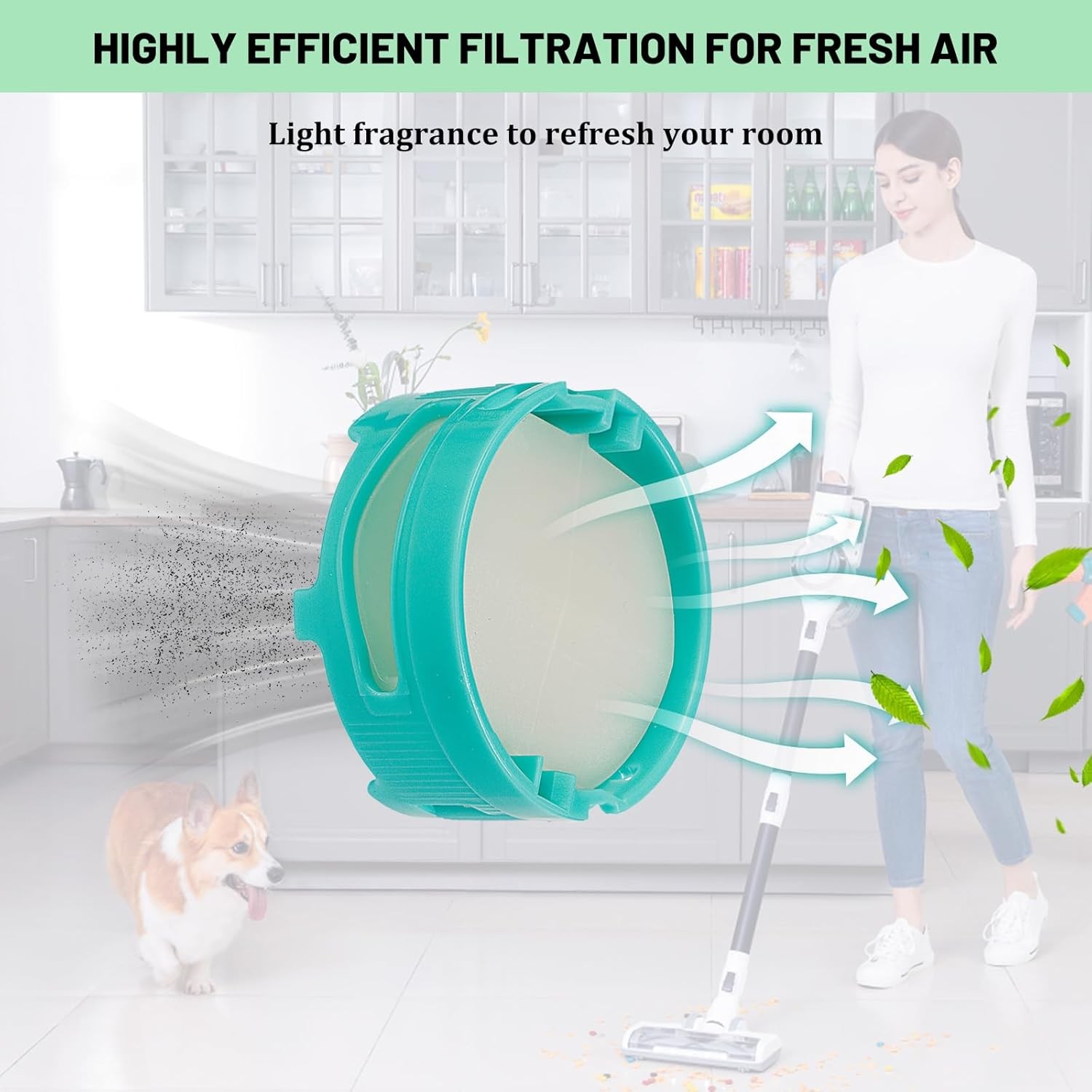Replacement Filter for Shark HZ3002 HZ3000 Stratos Ultralight Corded Stick