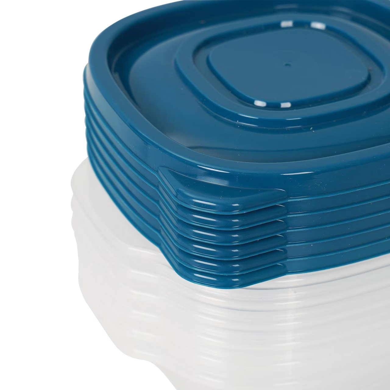 Mainstays Semi Durable Square 1.26Cup Plastic Food Storage Container 6 Pack, Bes