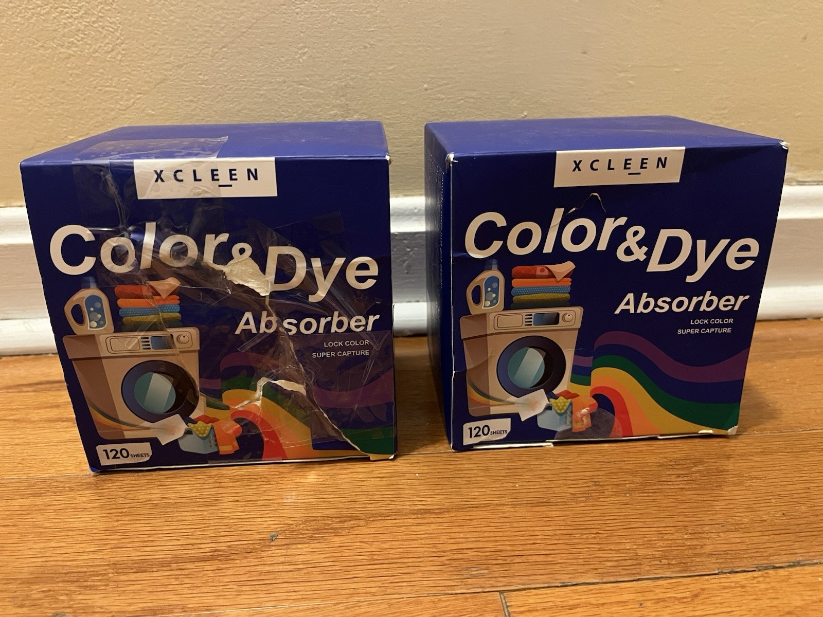 2 Pack Color Absorber Laundry Sheets 240 Count Dye Catcher to Prevent Clothes fr