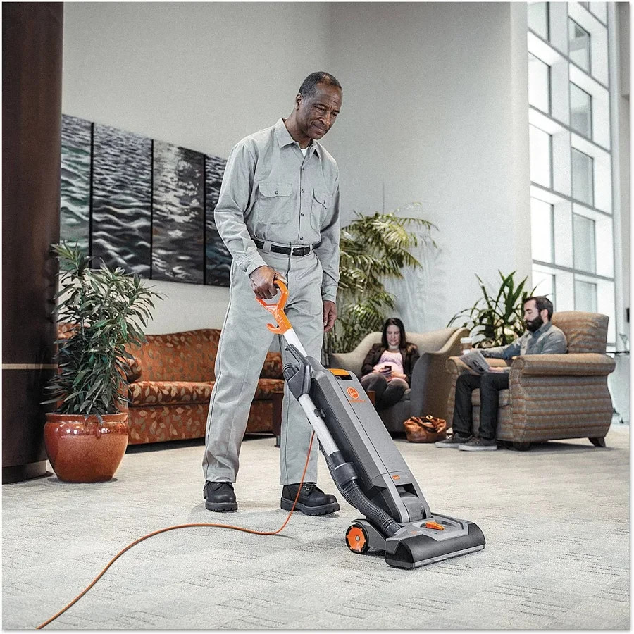 Hoover HushTone 13Plus Upright Vacuum – 1200 W Motor – Bagged Upright With Tools