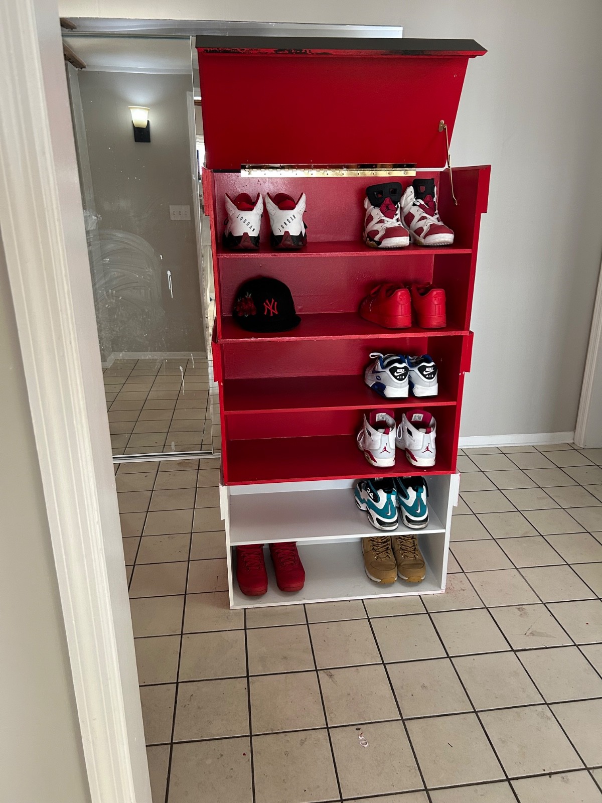 Custom Nike Jordan LeBron Sneaker Storage Box