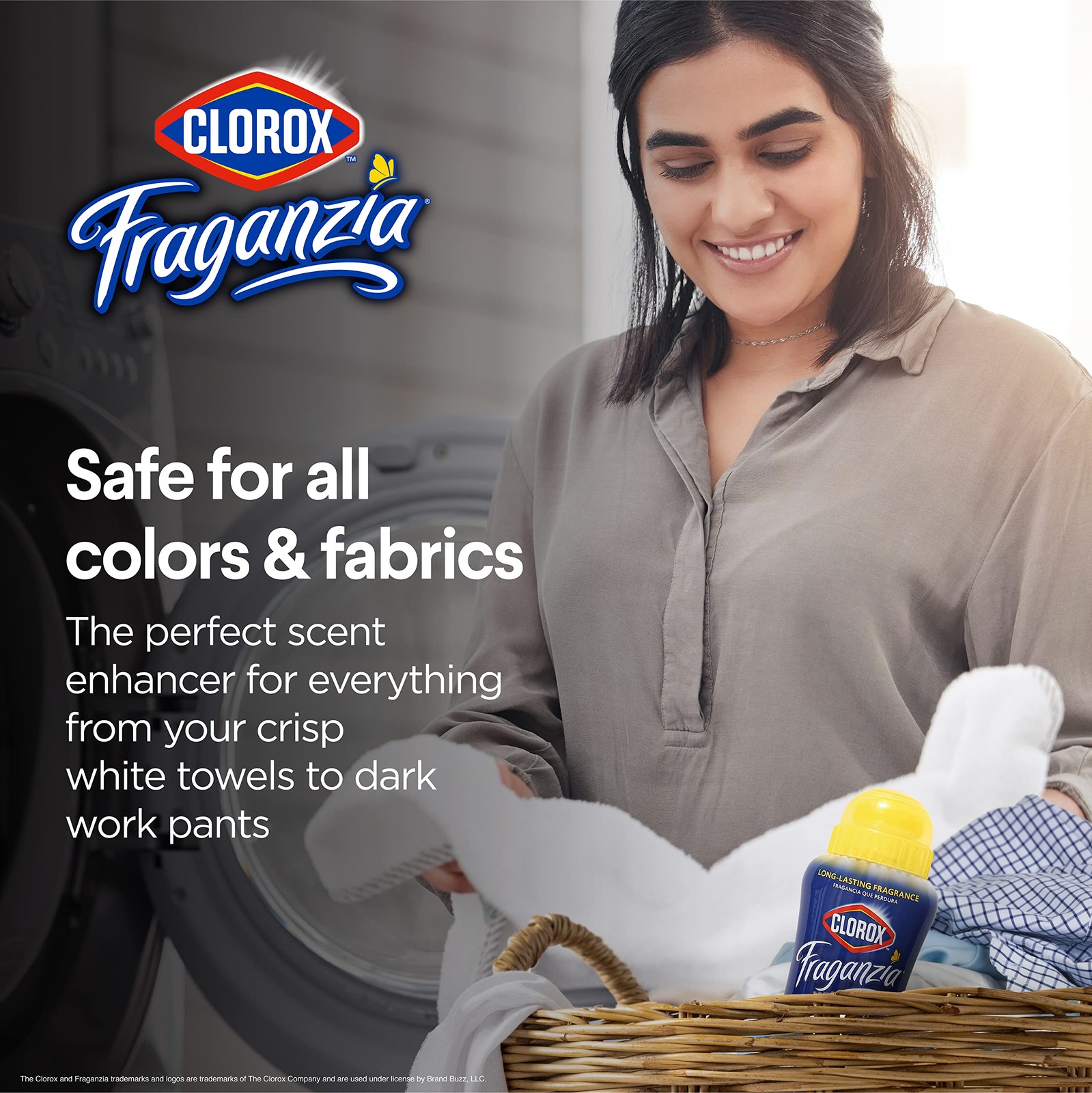 Clorox Fraganzia Vanilla Laundry Crystals 2 Pack Scent Booster 1 Ounce Each