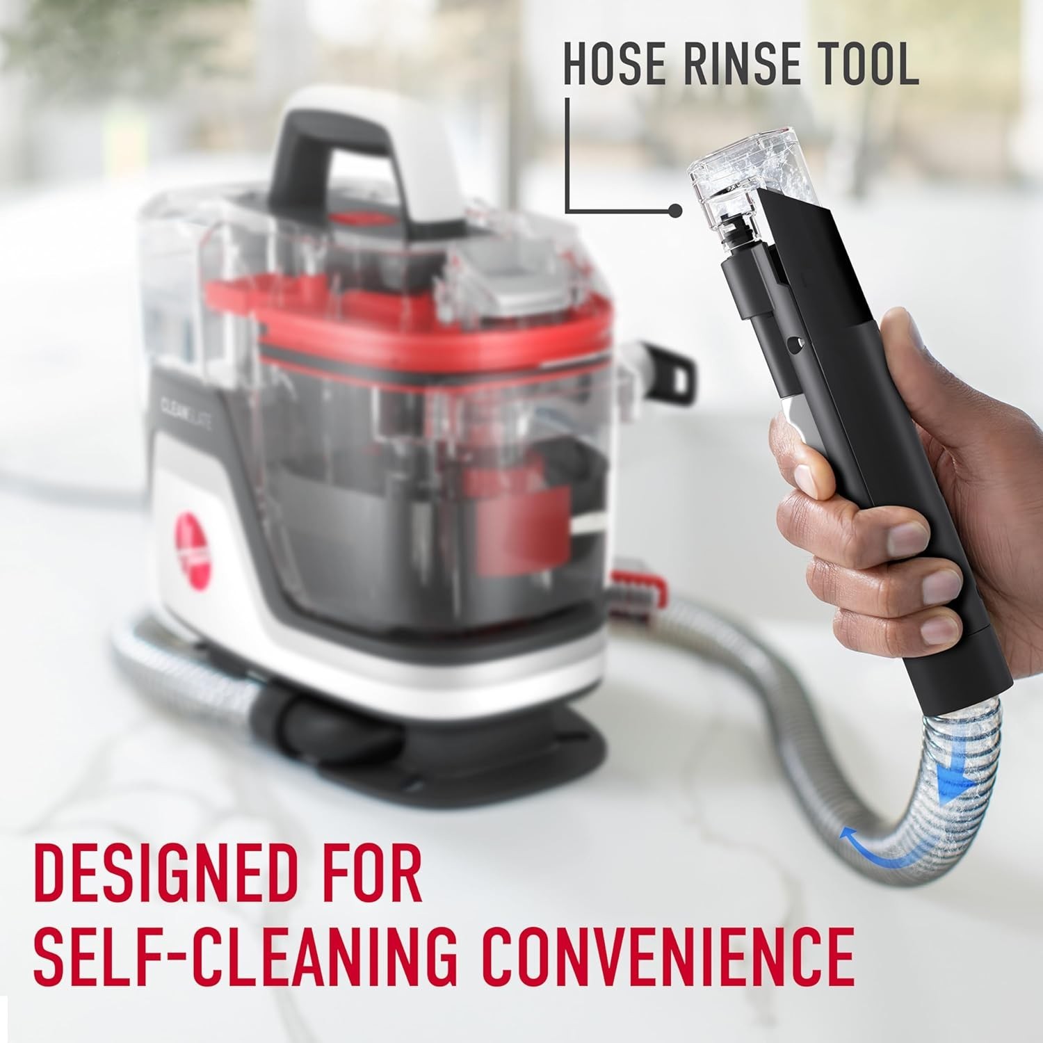 CleanSlate Plus Portable Carpet + Upholstery Spot Cleaner Machine, Powerful Suct