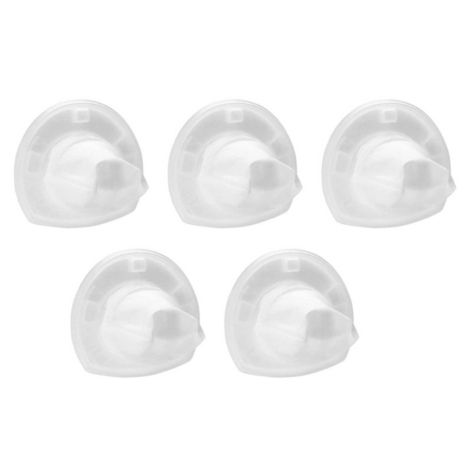 5-Pack Part Number 90558113-01 Filter for Black & Decker VF110 CHV1410 CHV1510