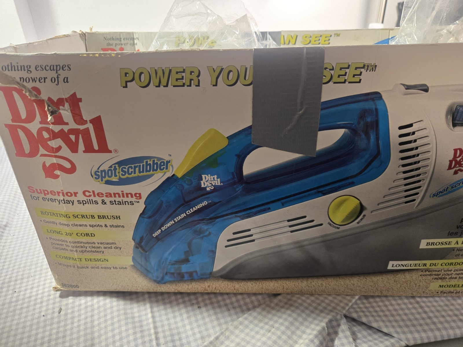 Dirt Devil SE2800 Blue Spot Scrubber Cleaner