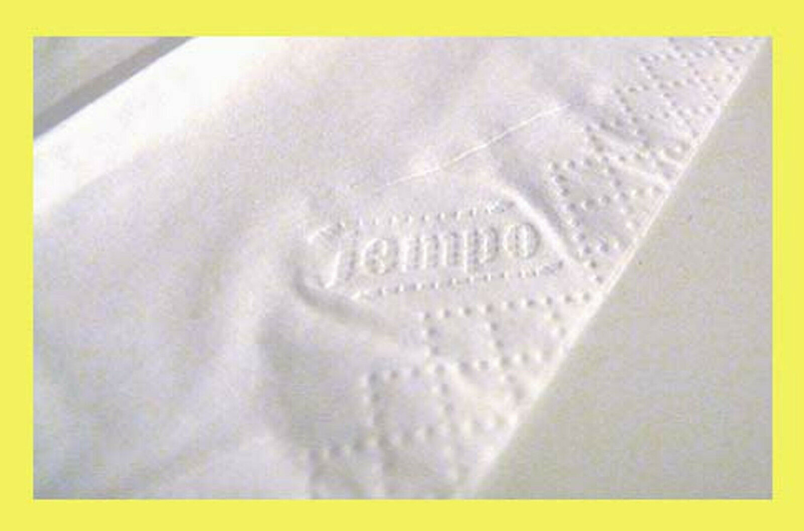 20 PACKS GENUINE TEMPO TISSUES REFILLS & 1 FREE CAR VISOR TISSUE REFILL WIPE