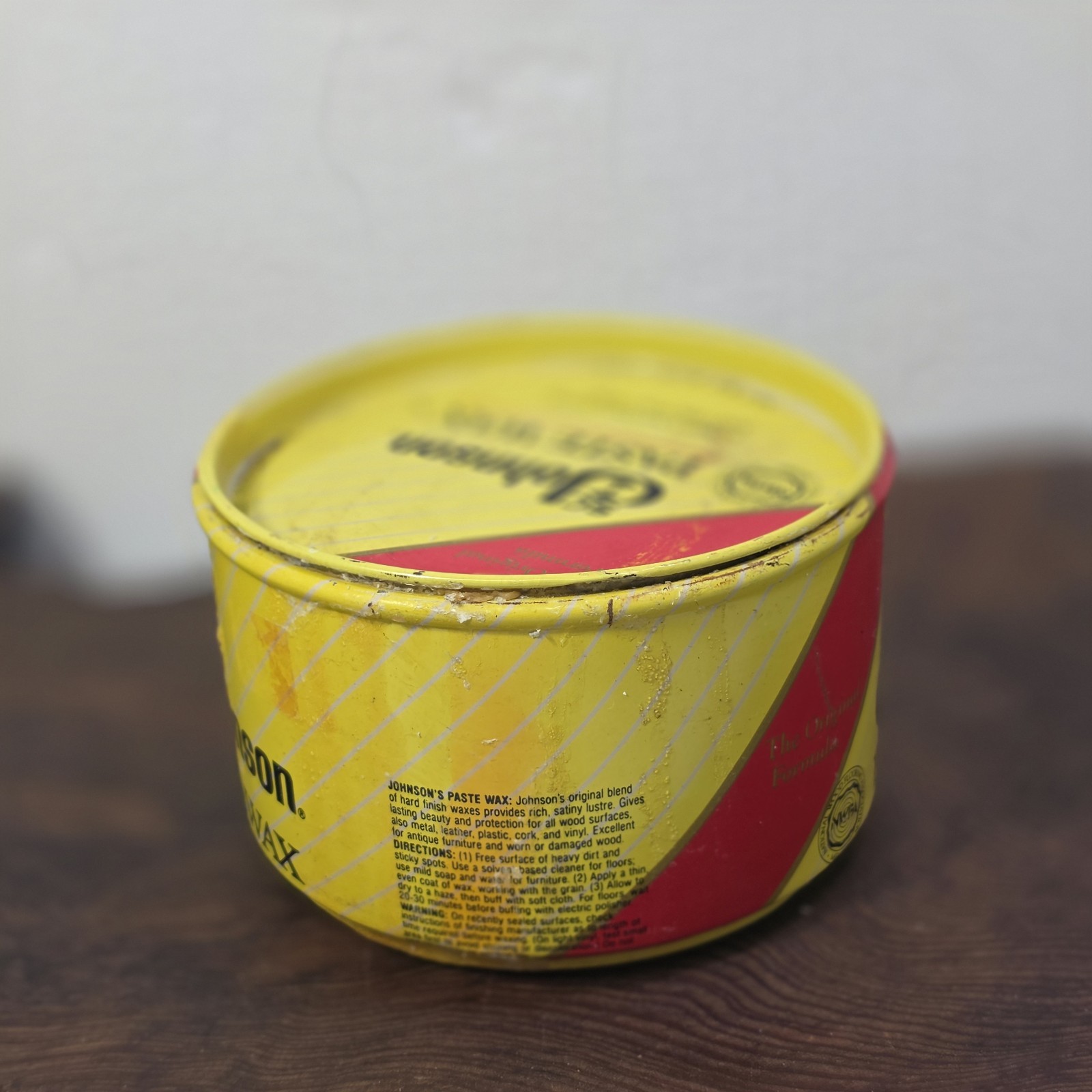 SC Johnson Paste Wax The Original Formula, 16 oz (1 lb) Discontinued 75 percent