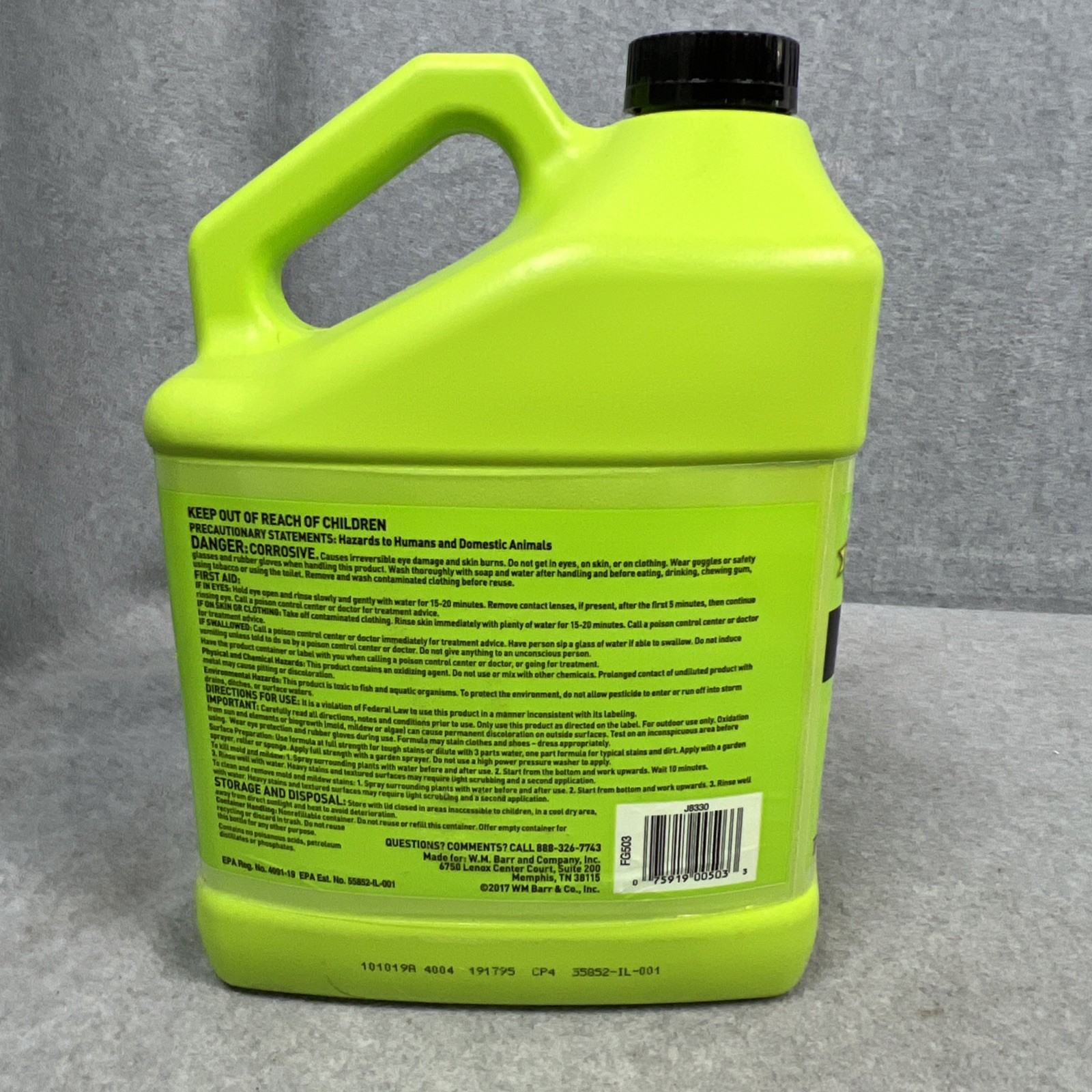 Mold Armor E-Z House Wash – Kills and Mildew- 1 Gallon (Pack of 1) New