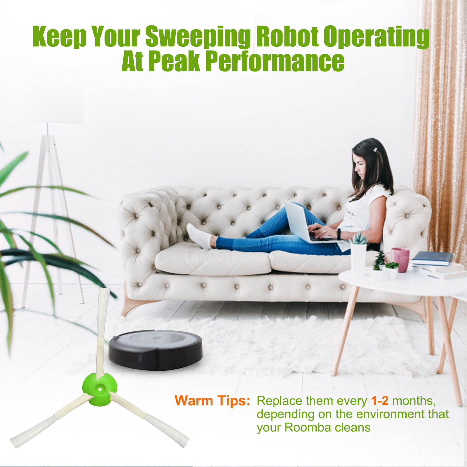 For iRobot Filter Replacement Parts Roomba e5 e6 e7 i7 i7+i7 Plus e and i Series
