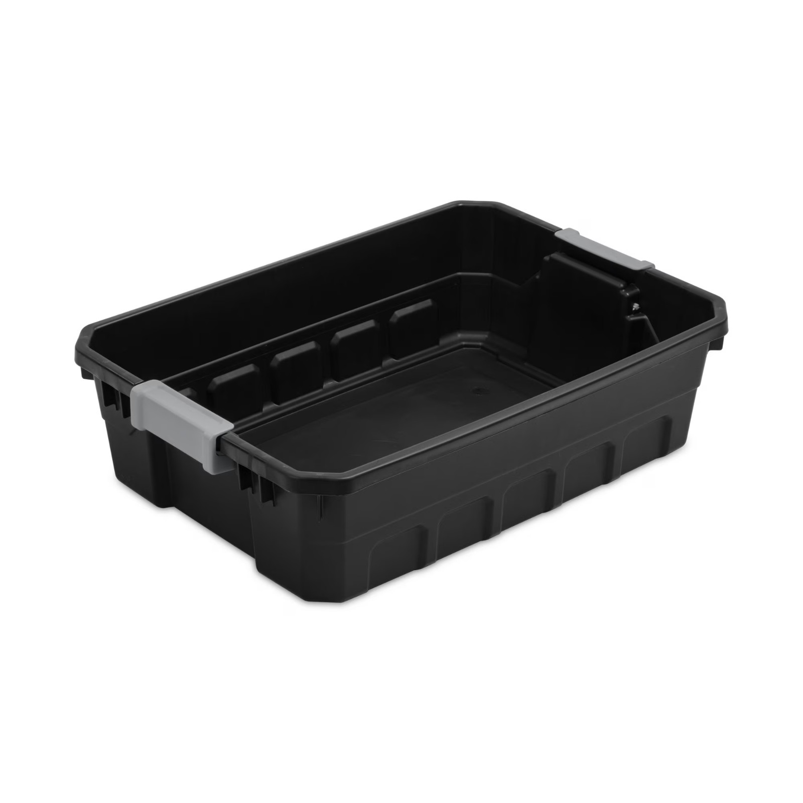 6 Pack Sterilite Stackable Storage Bin, 10 Gallon Durable Plastic Storage Tote