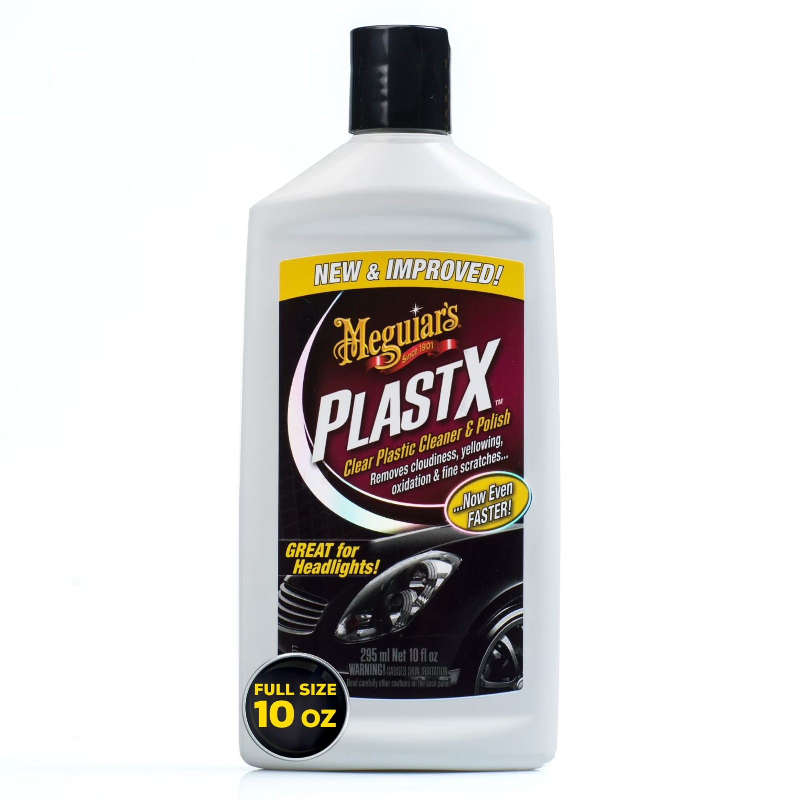 Meguiar’s Plast-X Clear Plastic Cleaner and Polish 10 fl oz
