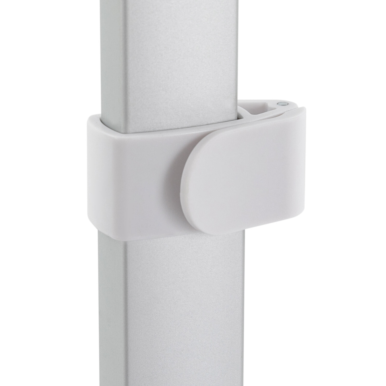 1350W Vertical Garment Steamer 1.4L Tank Adjustable Height Telescopic Rod White