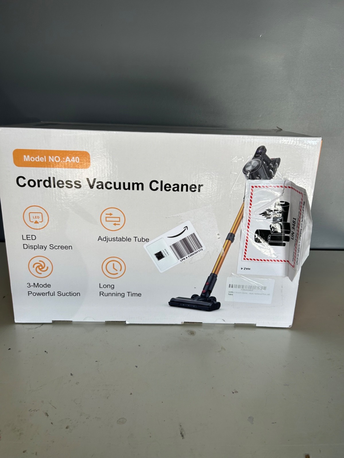 Cordless Vacuum Cleaner Battery Powered 45 Min Battery Life