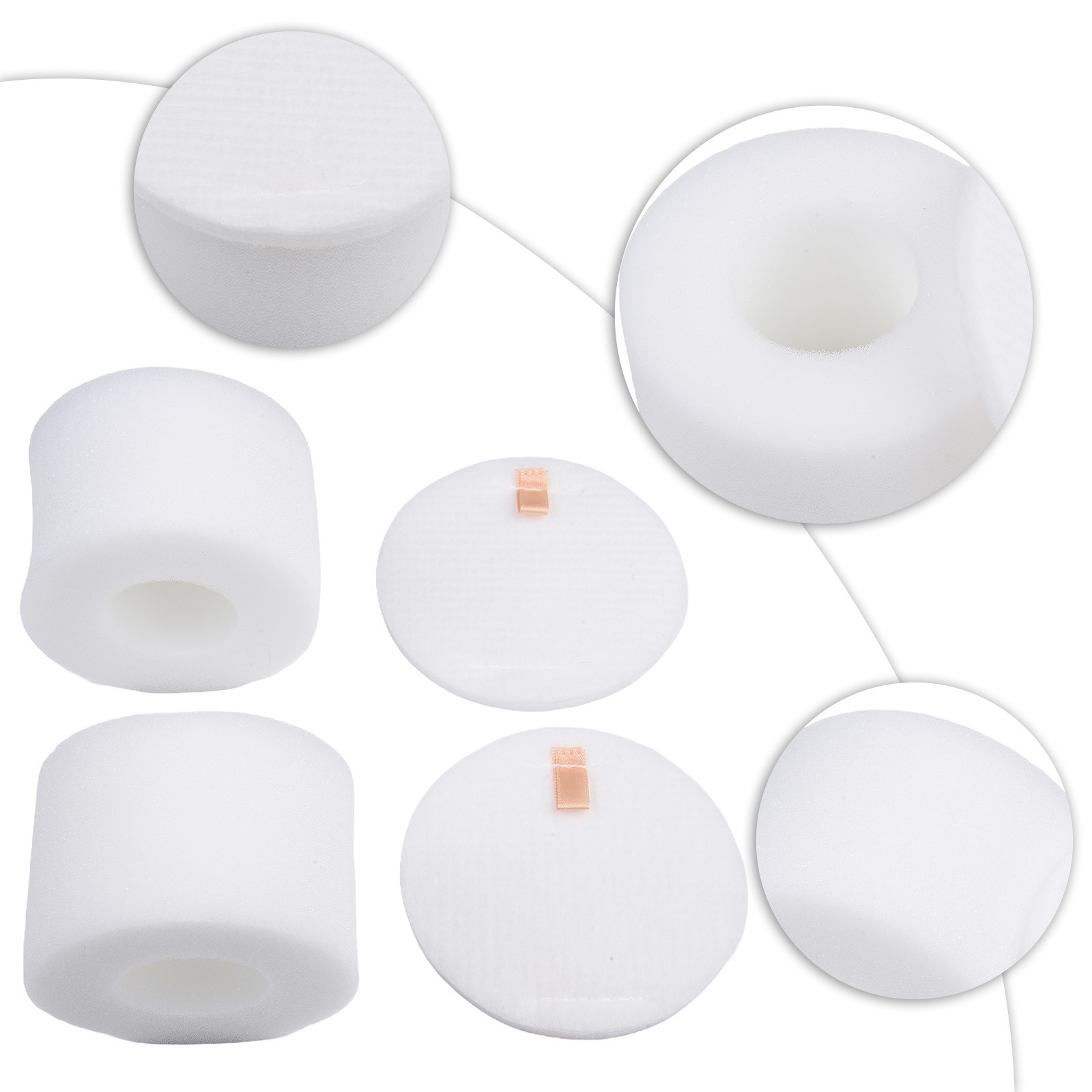 Compatible Foam and Felt Filters for Shark ZD550 Vacuum Cleaner