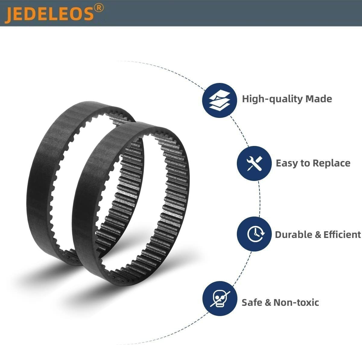 Replacement Belts for Shark APEX Duoclean AZ1002 AZ1000 AX952 ZU782 ZS360 ZS362