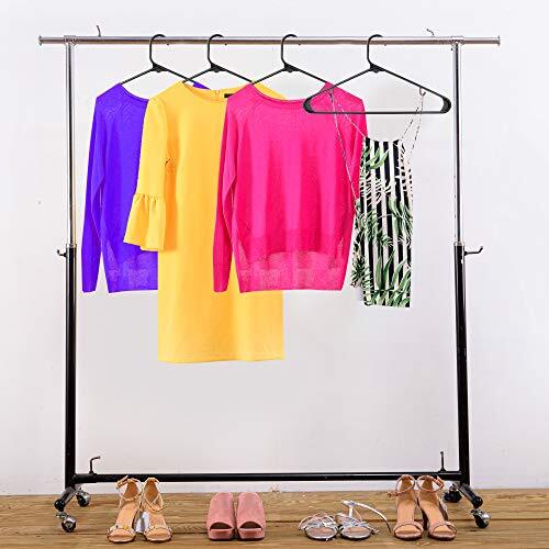 Utopia Home Plastic Hangers 20 Pack – Skirt Hangers Assorted Colors , Sizes
