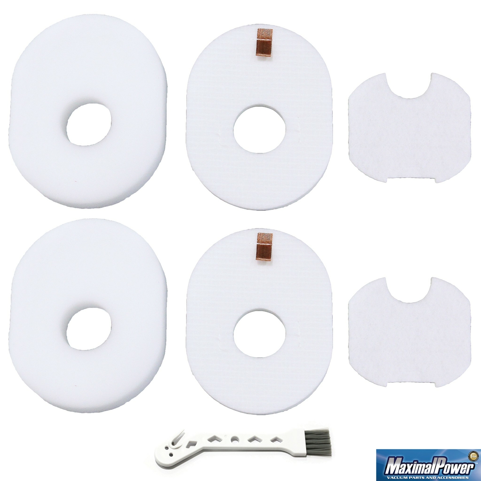 MaximalPower Foam & Filter Kit #XFFV300 Replacement for Shark Rocket Ultra-Light