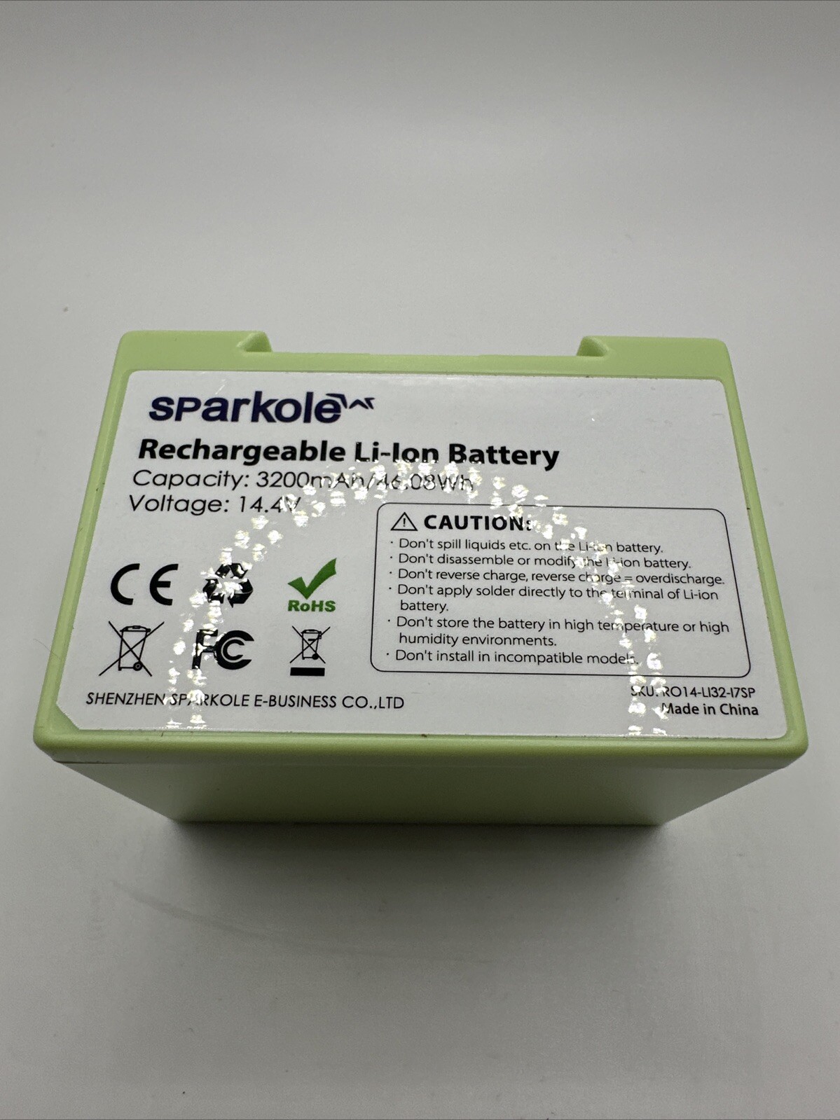 14.4V 3200mAh i7 Replacement Battery for iRobot Roomba I and E Series, Compat…