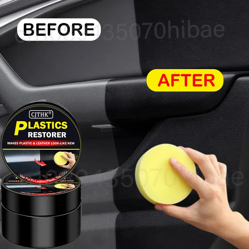 Car Plastic Restorer Back To Black Gloss Trim Hydrophobic Coating Repair Agent