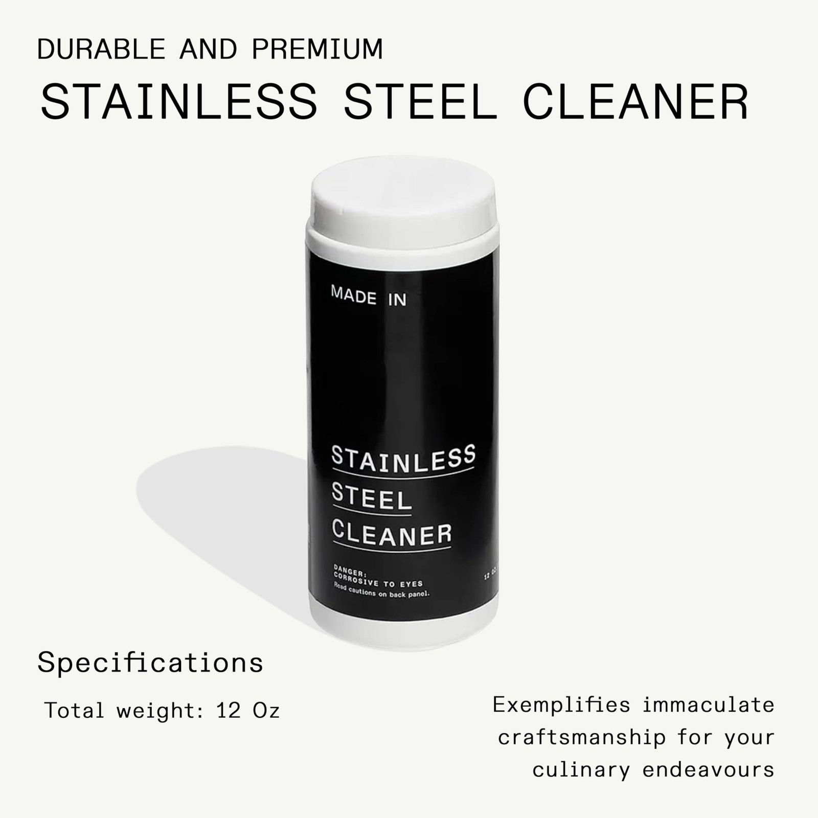 Cookware – Stainless Steel Cleaner – Environmentally Safe Stainless Steel Cle…