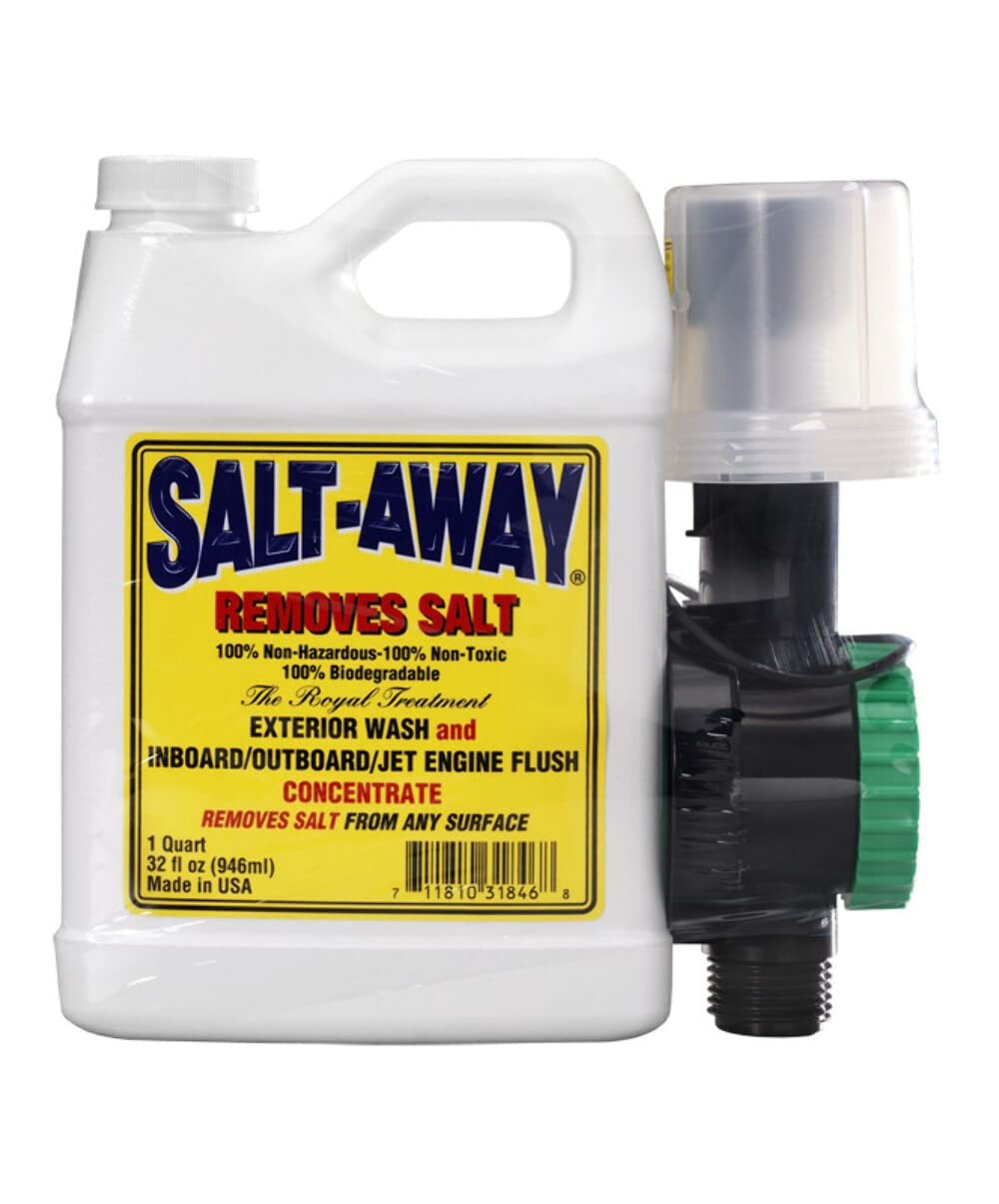 Salt-Away® Concentrate Kit with Mixing Unit 32 fl 32 Fl Oz (Pack of 1), Blue