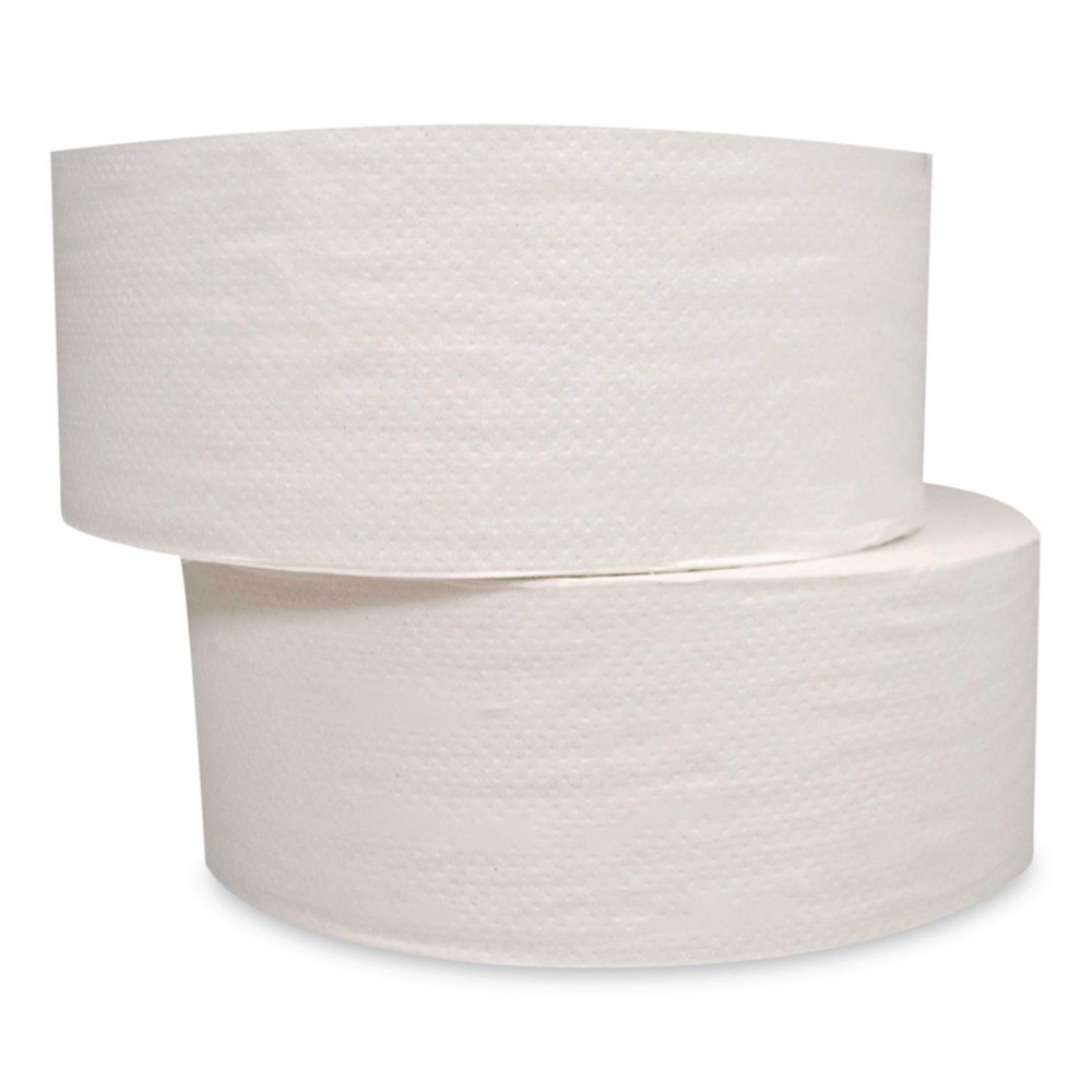 GEN 1511 3.3 in. x 1200 ft. 1-Ply JRT Jumbo Bath Tissue – White (12/Carton) New