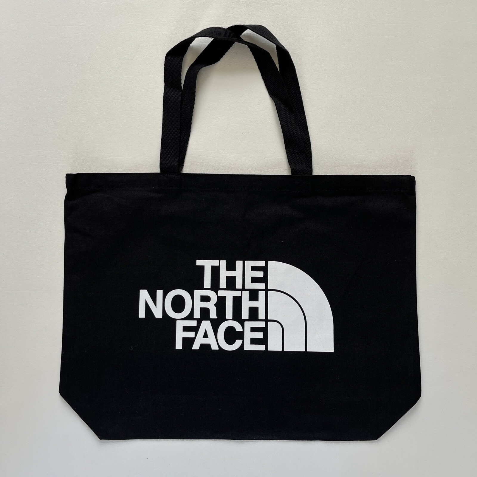 North Face Reusable Tote Shopping Eco Bag Large Size – Black