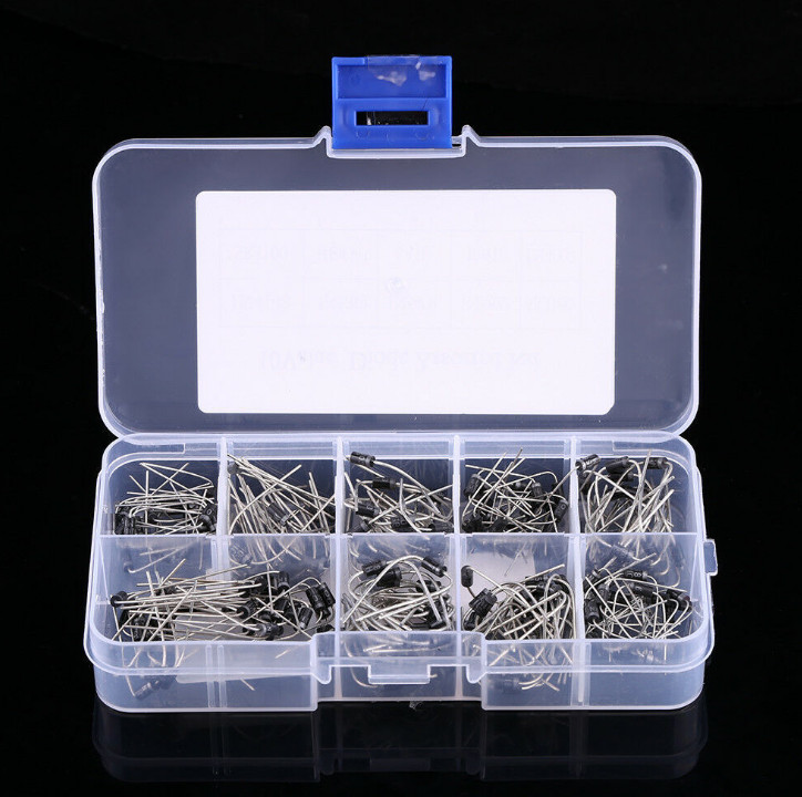 10 specifications 200 rectifier diode sets 1N4001-1N4007-1N5819