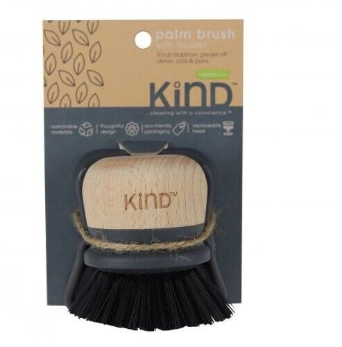 Casabella KIND Palm Brush with holder (Perfect Dish scrubber)