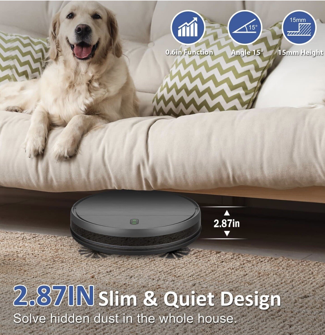 BR151 Robot Vacuum and Mop Combo