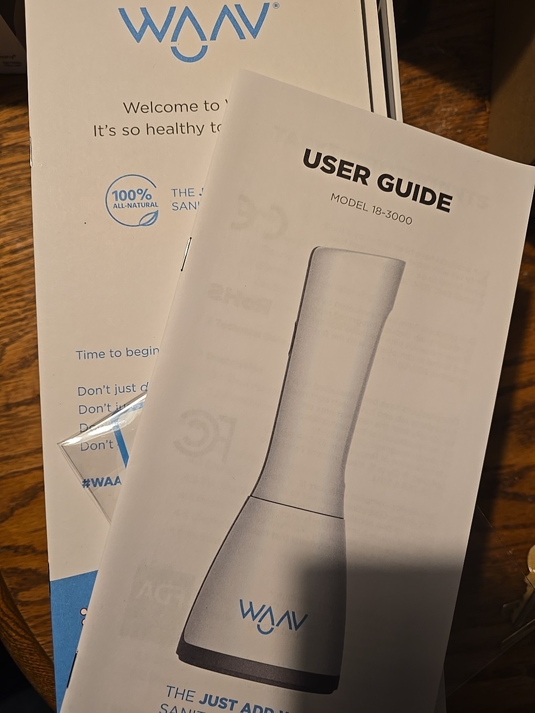 1 WAAV Ozone Water Sanitizing & Disinfecting Sprayer NEW