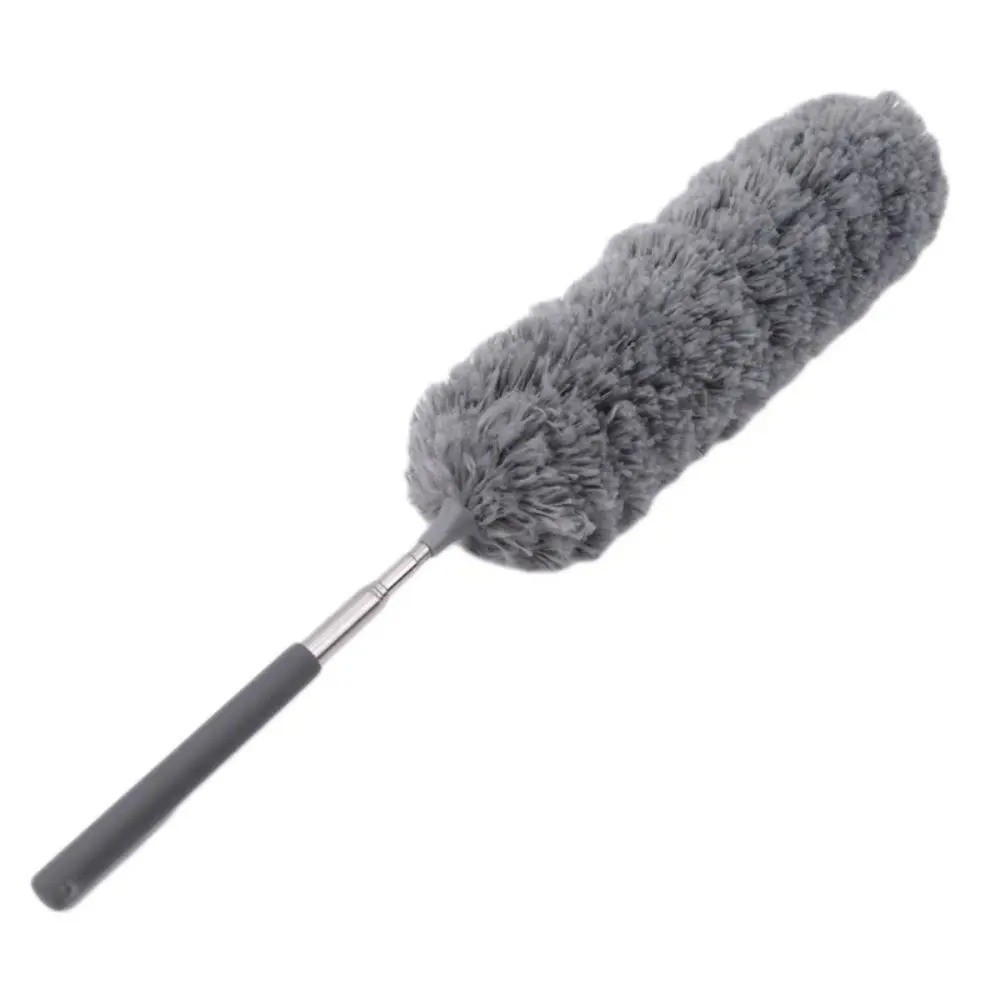 Microfiber Duster Soft Feather Dusting Brush Household Extendable Cleaning Tool