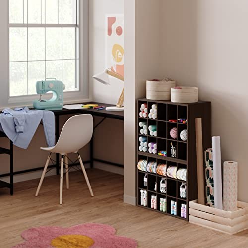 ClosetMaid 15 Cube Stackable Storage for Organizer Espresso 15-Unit Organizer