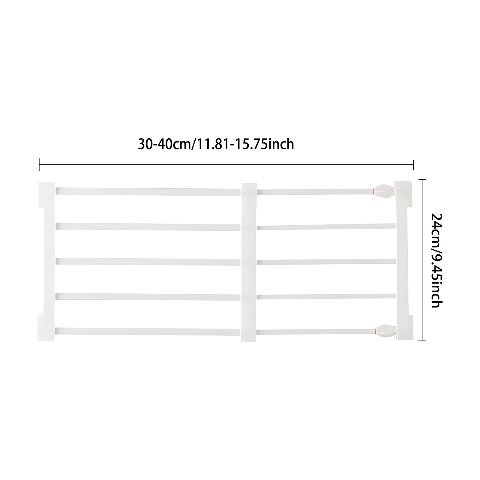 Adjustable Shelf Divider for Wardrobe, Cabinet, Extendable Storage Shelf, Wardro