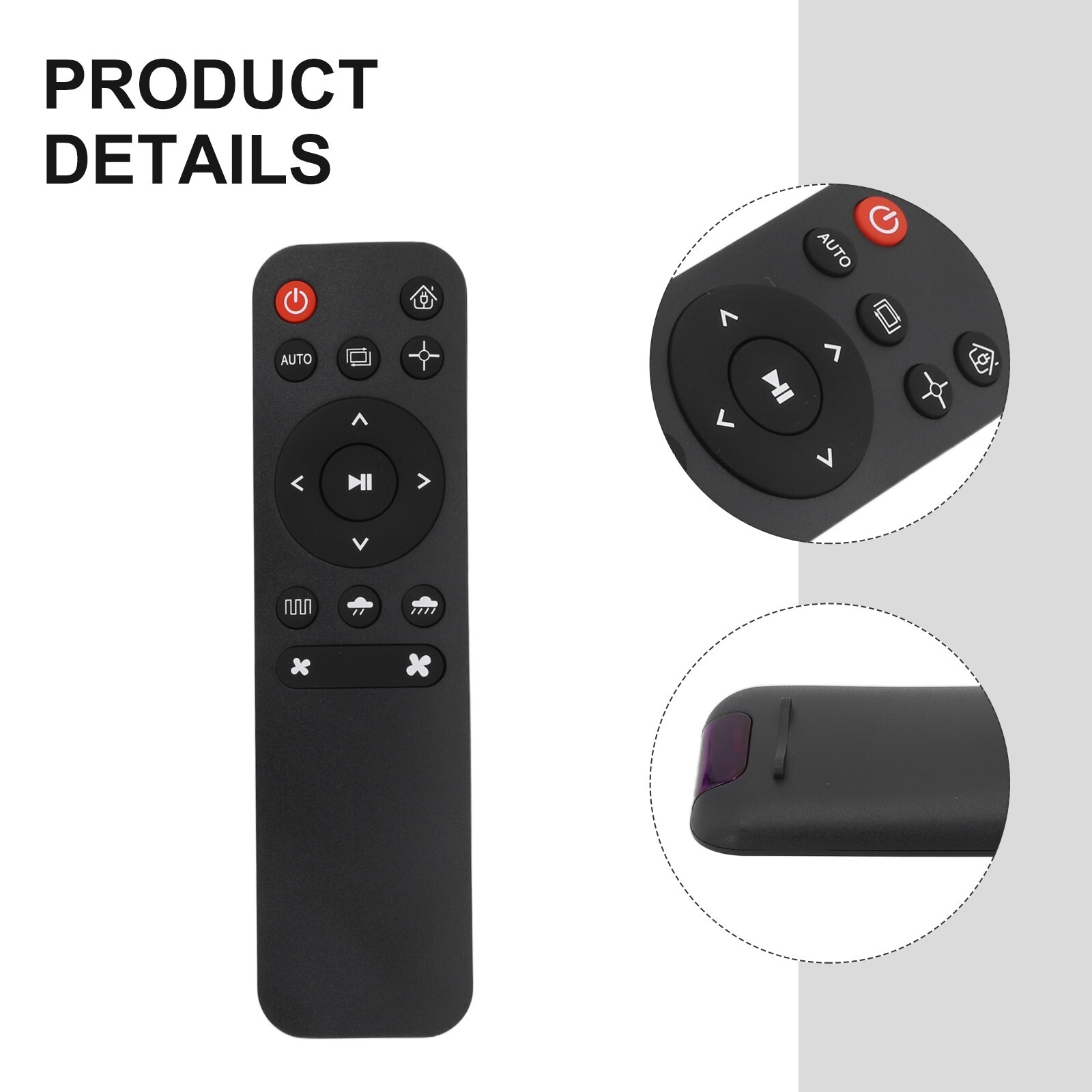 Remote Control Accessory for MAMNV BR150/BR151 and Kilgone G20 Vacuum Cleaner