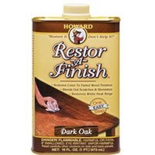 NEW HOWARD RF7016 RESTOR-A-FINISH DARK OAK COLOR WOOD FURNITURE FINISH RESTORER