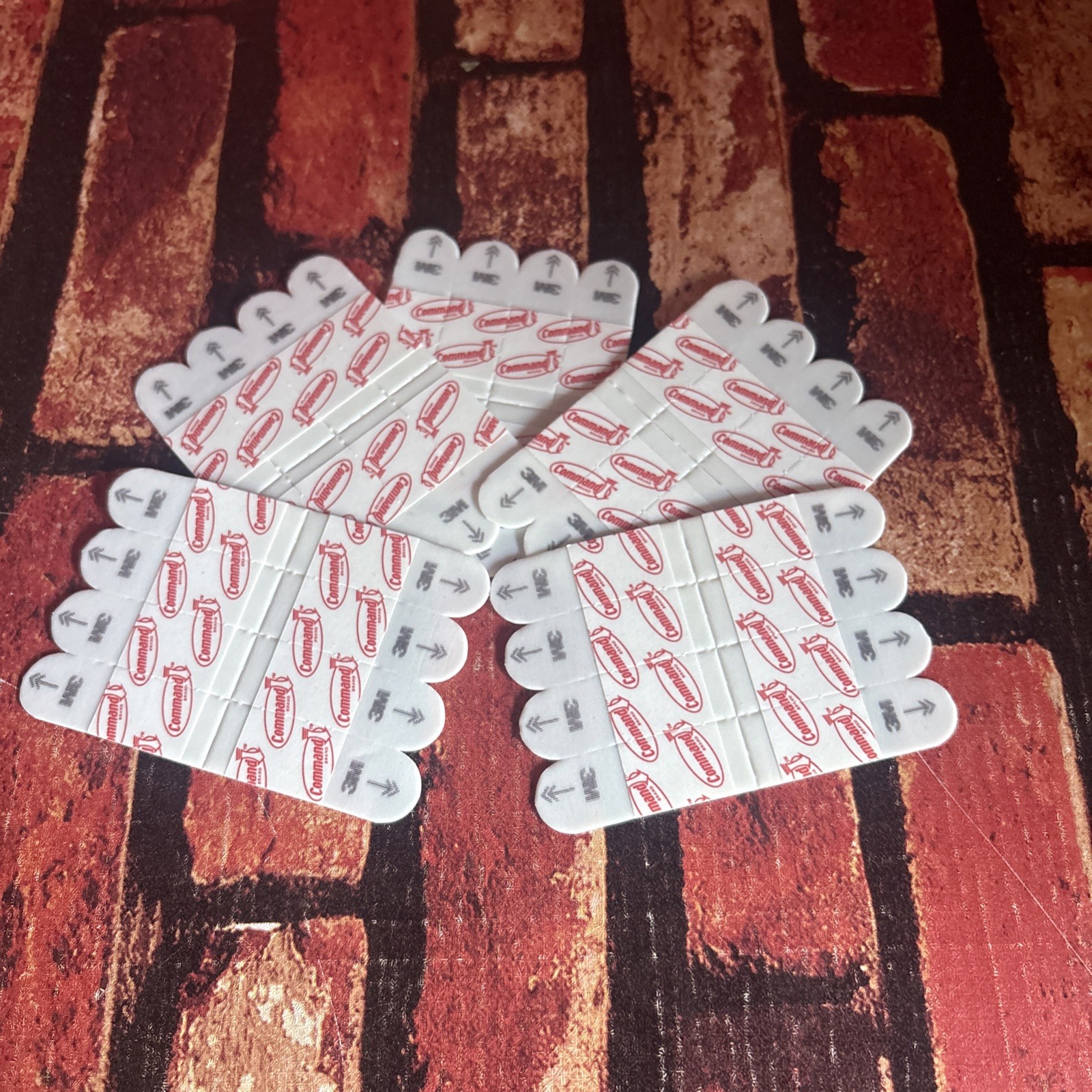 240 Command Strips 3M Poster White Small 8 Pairs Damage Free Hanging 1.75″ Inch
