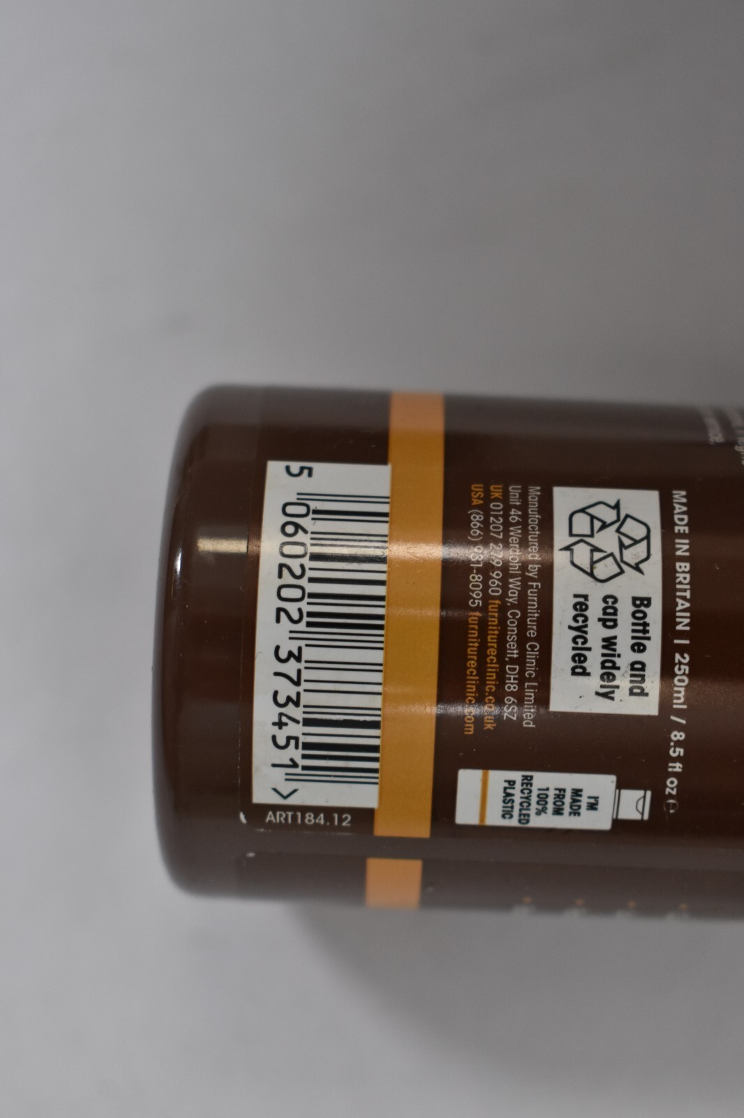 Furniture Clinic Wood Stain White Ash 8.5oz Bottle Low Odor Non Toxic Fast Dry