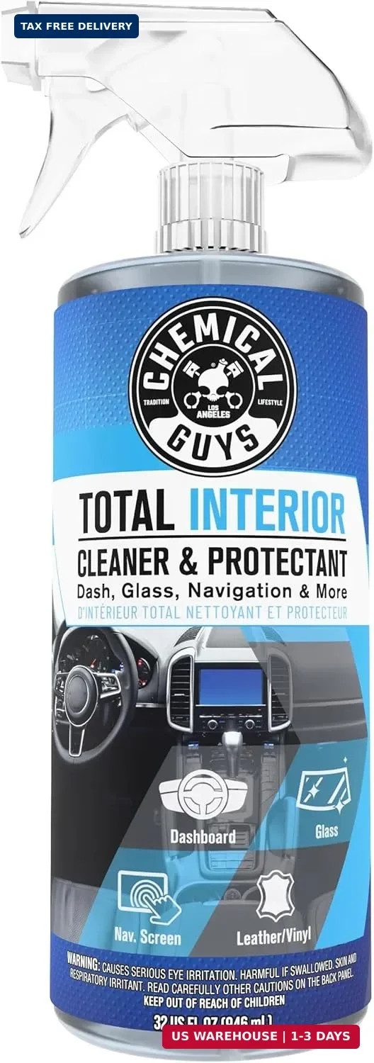Total Interior Cleaner & Protectant, Leather & Vinyl, 32 oz | Cle