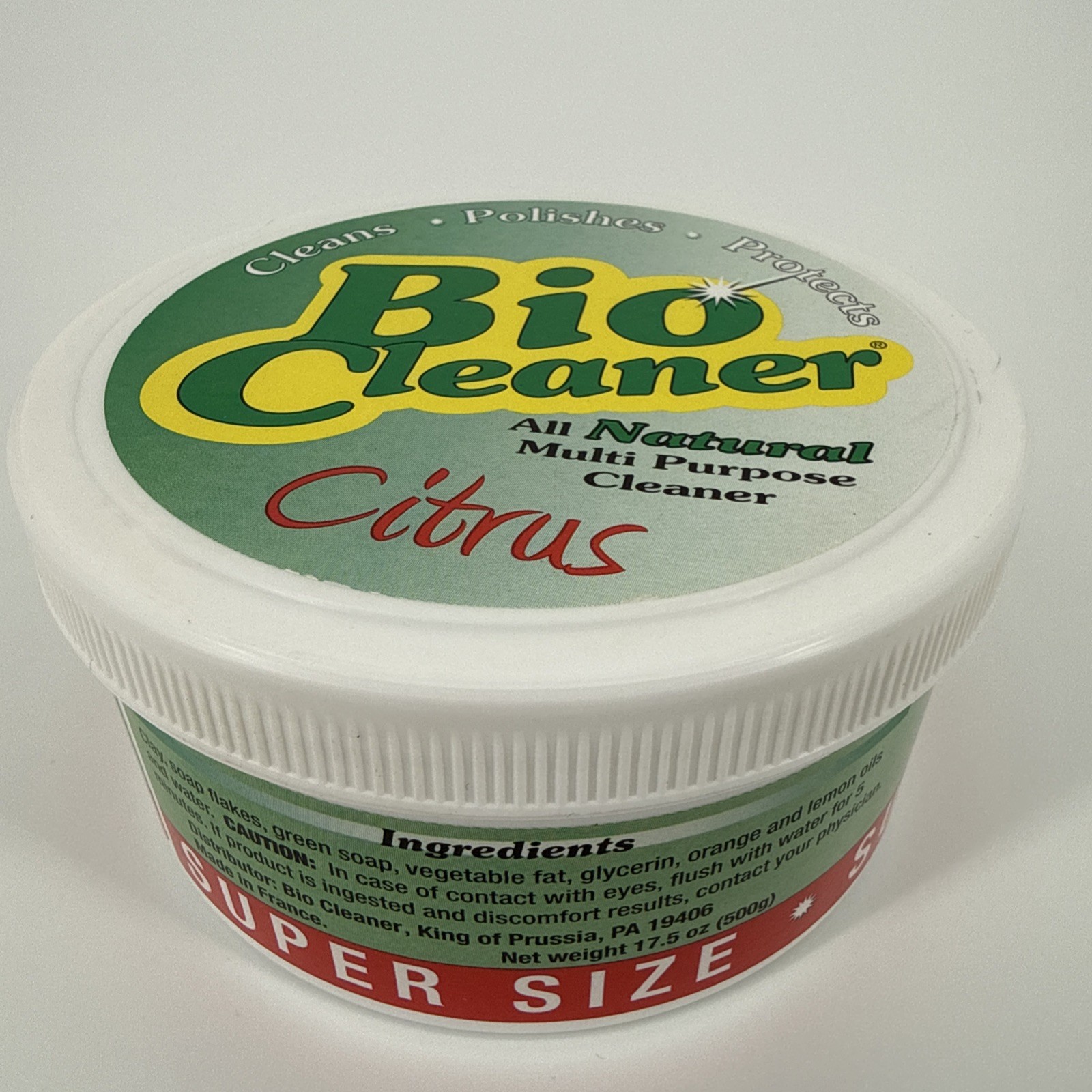 Bio Cleaner Citrus Natural Multi-Purpose Cleaner 10.5oz Super Size No Sponge LG