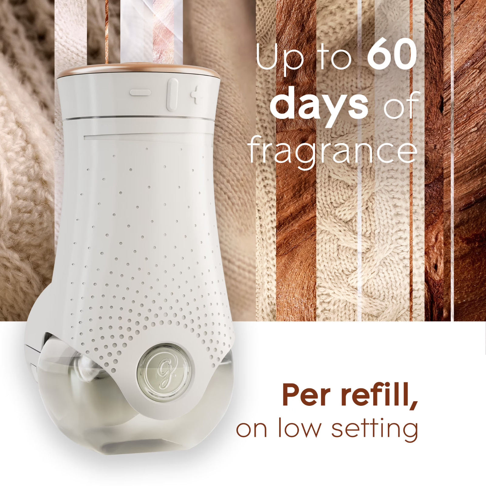 Glade PlugIns Scented Oil 10 Refills, Air Freshener, Cashmere Woods, 10 x 0.67 o